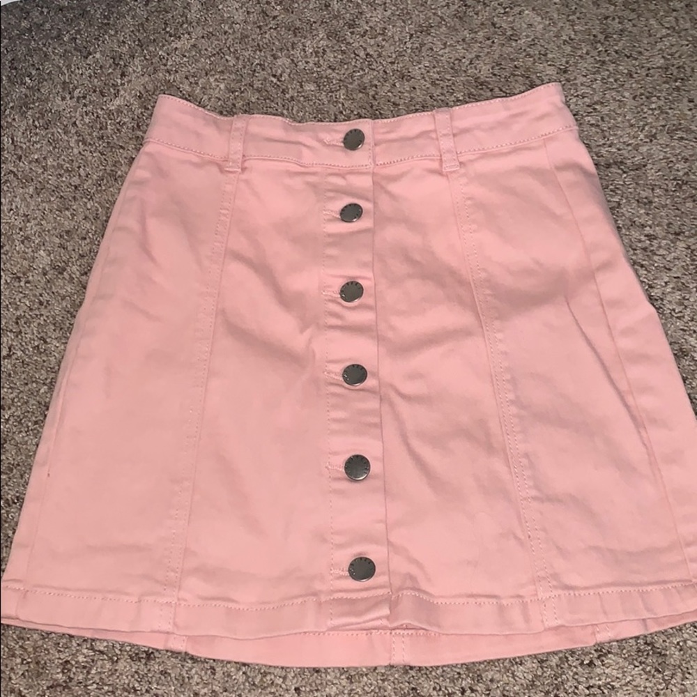 Pink skirt